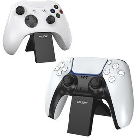 Resim 2 Adet Aolıon Çok Fonksiyonlu Oyun Kolu Braketi Depolama Ekran Standı Ps5/switch Pro/xbox Serisi X 