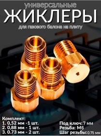 Resim Royal Hıghness Gazlı Ocaklar İçin Tüp Gazı İçin Meme Enjektör Seti 241055293 