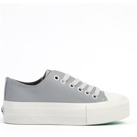 Resim Benetton Bn-31131 - Gri-kadın Spor Ayakkabı 001 