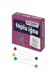 Resim Temat Renkli Toplu İğne 28 Mm Karışık Kutu 78365 