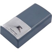 Resim Shineyee Araç Anahtarı Saklama Kutusu, Manyetik Tutuculu, Gizli Depolama, Arabaya Altına Tutturulabilir, Paralar Ve Küçük Eşyalar İçin, Gri Renk 