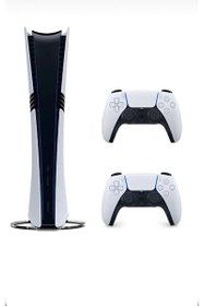 Resim Sony Playstation 5 Pro 2 TB Digital Edition Oyun Konsolu - Dualsense Kol (İthalatçı Garantili) 