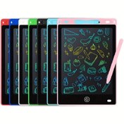 Resim Erkekler için bir oyuncak, renkli bir ekranla LCD Yazı Tahtası, çizim için bir Doodle Tahtası, yazma için bir Tahta, 3-10 yaş arası okul öncüleri için eğitici bir Noel veya doğum günü hediyesi. 