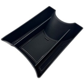 Resim Crackedice Vw İçin Araba Orta Konsol Kol Dayama Saklama Kutusu Aksesuarları 