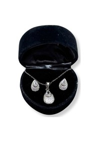 Resim Oya Silver Işıltı Damlası Gümüş Set&takım 