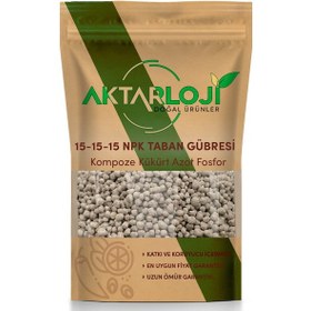 Resim 2 Kg Npk Gübresi 15-15-15 Kompoze Taban Gübresi 1. Kalite 2 KG 