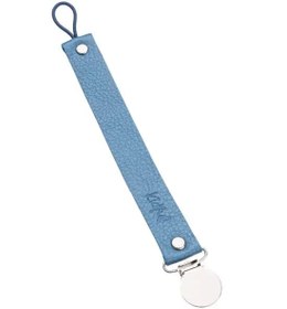 Resim Kidful Bitkisel Boyalı Deri Emzik Askısı Denim 