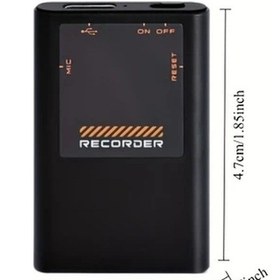Resim Cordial 64 Gb Taşınabilir Dijital Ses Kaydedici Aı Gürültü Azaltma Sesle Aktif Tek Tuş Oynatma Type-c Mp3 Çalar 
