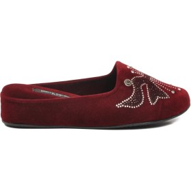 Resim Pierre Cardin Bordo Kadın Ev Terliği PC-55370 Z 