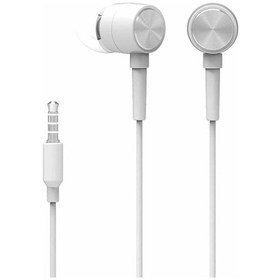 Resim Hp Dhh-1111-wt Kablolu Kulakiçi 3.5mm Jack Mikrofonlu Beyaz Kulaklık 