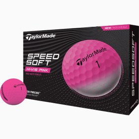 Resim SpeedSoft Golf Topu Ultra Yumuşak Duyum ve Yüksek Hız Performansı - Pembe 