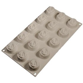 Resim Cesil 15'Li Yeni Gül Silikon Kalıp 