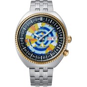 Resim Orient World Map Ra-aa0e08y39b Limited Edition Otomatik Çelik Gri 20 Atm 44 Mm Erkek Kol Saati Gri 