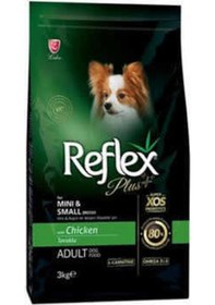 Resim Reflex Plus Tavuklu Küçük Irk Yetişkin Köpek Maması 3 KG 