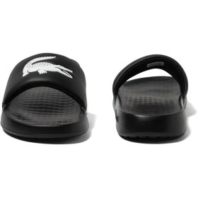 Resim Lacoste Croco Dualiste Erkek Siyah Plaj Terlik 