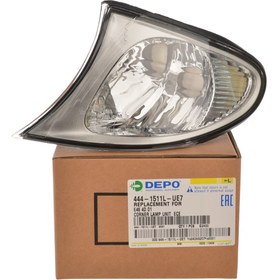 Resim İTHAL 444-1511L-UE7 | Bmw E46 Kasa 2002-2005 Sol Titan Gri Sinyal Lambası Depo Marka 