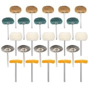 Resim Geeksen 25 Parçalı Elektrikli Taşlama Aksesuar Seti - Cilalama, Kesme Ve Temizleme İçin Komple Ekipman 