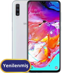 Resim Samsung A70 Yenilenmiş TR Garanti | 128 GB 4 GB Beyaz 