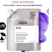 Resim Loreal Professionnel Serie Expert Silver Renk Dengeleyici Mor Refill Şampuanı 500ml 