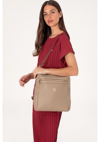 Resim U.S. Polo Assn. Kadın Vizon Çift Askılı Sırt Çantası 50319179-VR052 