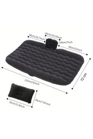 Resim BsElektronik Araç İçi Şişme Yatak Seyahat Yatağı Siyah Renk Mükemmel Kalite 