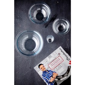 Resim Paşabahçe Arda Türkmen Hazırlık Seti + Borcam Premium Dikdörtgen Fırın Kabı Tepsi 