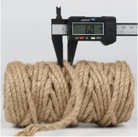 Resim Msr 6mm 1.kalite Kendir Halat(Jüt-Urgan) Ip (50 Metre) 