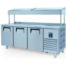 Resim Iceinox Make Up Buzdolabı 515 Lt 3 Kapılı Yüksek 