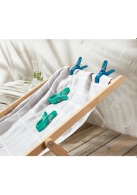Resim Havlu Mandalı, 4 Adet, Şezlong İçin Diğer 