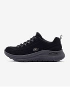 Resim Skechers Arch Fit 2.0 - Dark Horse Kadın Siyah Spor Ayakkabı 150062Tk Bbk 