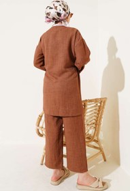 Resim VOLT CLOTHİNG Kadın Yandan Bağlamalı Kimono İkili Takım 