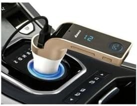 Resim Teknosepetim Bluetooth Araç Mp3 Çakmaklık Araç Şarj Transmitter Sd Usb Girişli Mikrofonlu Aux Kablolu 