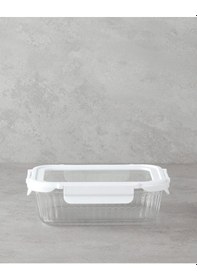 Resim English Home Maris Borosilikat Saklama Kabı 1000 Ml Beyaz Beyaz 