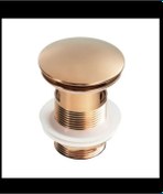 Resim Zeyzeyyapi zeyarmatur bakır rosegold LAVABOGİDERİ bakır SİFON LAVABO SÜZGECİ 