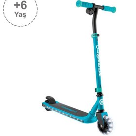 Resim Globber One K E-Motion 6 - Işıklı Elektrikli Scooter - Zümrüt Yeşili 