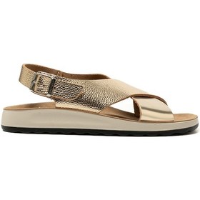 Resim Sneaker Günlük Kadın 77 G61 Zc Fly Flot Sandal 6430-gold Gold Altın 