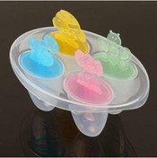 Resim Çokuygunuz 4 Bölmeli Meybuz Çikolata Kalıbı Buz Yapıcı Plastik Aparat 
