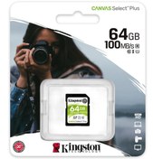 Resim Kingston 64GB SDXC Canvas Select Plus Hafıza Kartı SDS2/64GB ADINIZA FATURALI // GARANTİLİ // AYNI GÜN KARGO