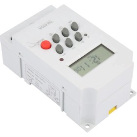 Resim Yaleker Akıllı Zaman Kontrolü Anahtarı Tm630a Ac220v - Otomatik Açma/kapama, 7 Günlük Programlama, Pil İle Veri Saklama, Endüstriyel Çip 