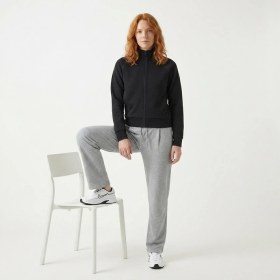 Resim Sportive Kaia Full-Zip Kadın Siyah Günlük Stil Eşofman Üstü 26YK0001-SYH 