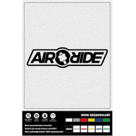 Resim Aır Rıde Stıcker 25 X 6 Cm Eru00053 