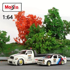 Resim BMW M3E30 Pickup Kamyonu için MaiSto 1:64 Ölçekli Dökülmüş Model - Gerçekçi Alaşım Araba, Gençler için Mükemmel Oyun Zamanı veya Koleksiyoncular için, Koleksiyonluk Araba Dekoru | Spor Kamyon | Alaşım Yapı, Mazda Araba Dekoru için 