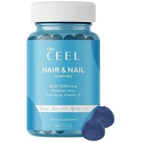 Resim Vita Ceel Hair And Nail Gummies 60 Gummies 