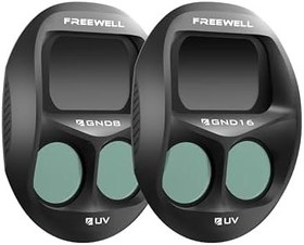 Resim Freewell DJI Mavic 4 Pro – GND0.9 ve GND1.2 için GND 2'li Paket Filtre - Hava Manzara Fotoğrafçılığı için Dereceli Nötr Yoğunluk Filtreleri 