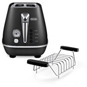 Resim Delonghi Distinta CTI2103.W 2 Dilim Siyah Ekmek Kızartma Makinesi 