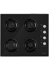 Resim Ferre 6010 - S2140 - D003 New Italiano Siyah Ankastre Set 