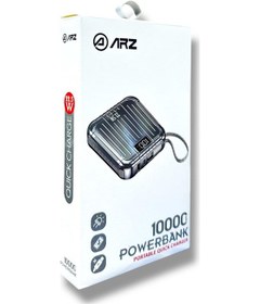 Resim Arz-001 Powerbank Taşınabilir Hızlı Şarj Cihazı Siyah 10000 Mah Diğer 