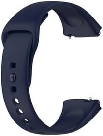 Resim Xiaomi Redmi Watch 3 Uyumlu Spor Şık Tasarımlı Kayış Yumuşak Jel Kayış Kordon Lacivert 