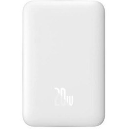 Resim Baseus MgSafe Mini Overseas Edition Beyaz 10000 mAh Hızlı Şarj Kablosuz Powerbank-OUTLET 