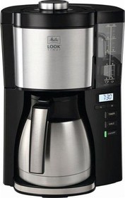 Resim Melitta Look V Therm Tımer (Termoslu & Zaman Ayarlı) Filtre Kahve Makinesi Siyah 